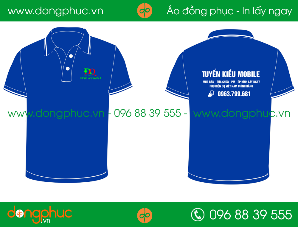 Áo phông đồng phục Tuyển Kiều